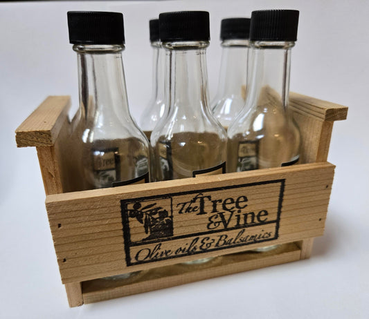 6 Pack Gift Crate for 50 ml Bottles