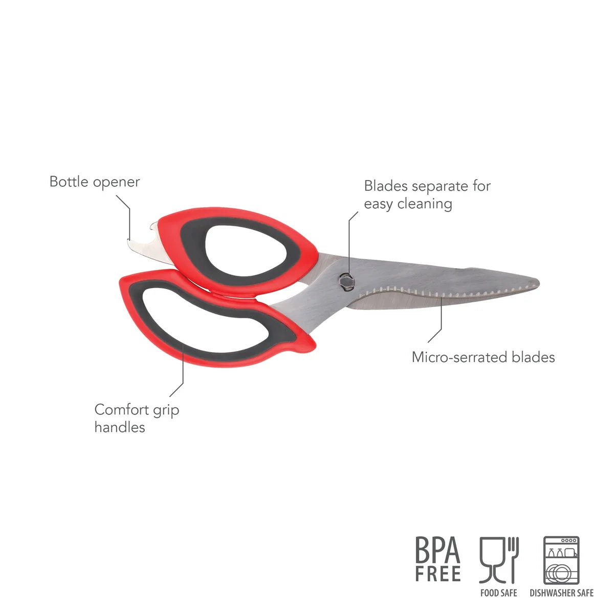Tovolo Comfort Grip Kitchen Shears