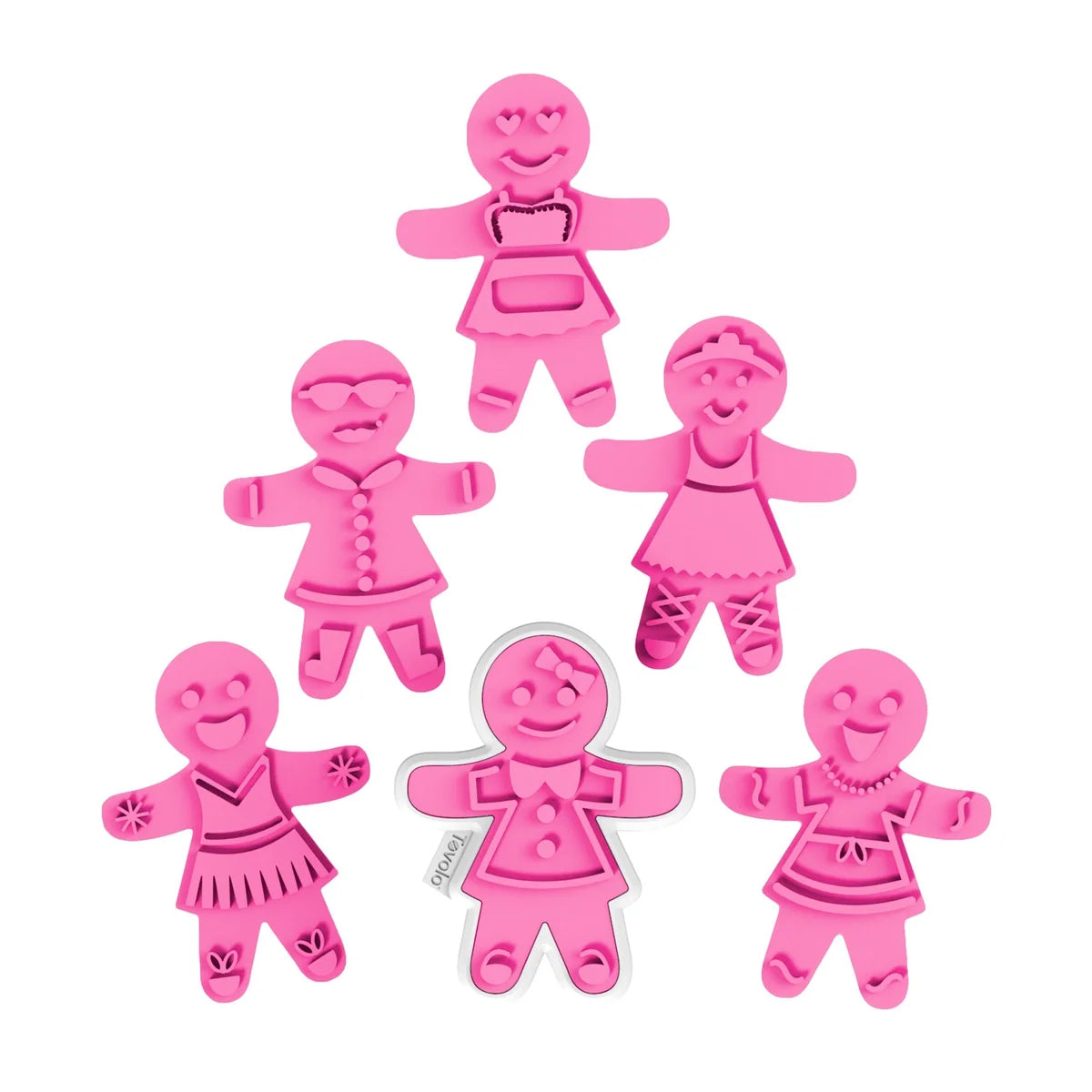 Tovolo Gingerbread Cookie Cutter - Ginger Girl