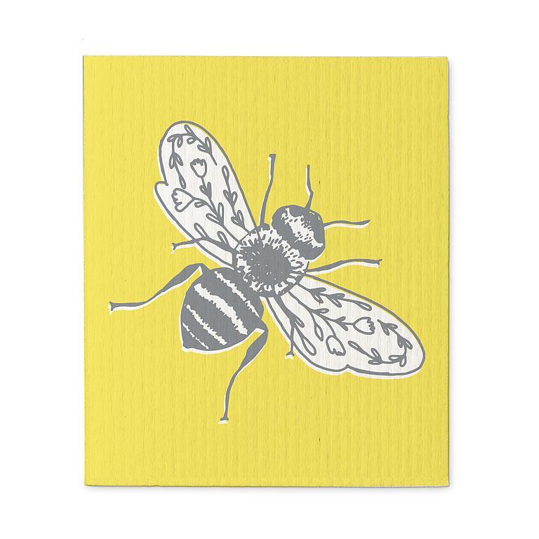 Abbott - Bees Swedish Dishcloths. Set of 2