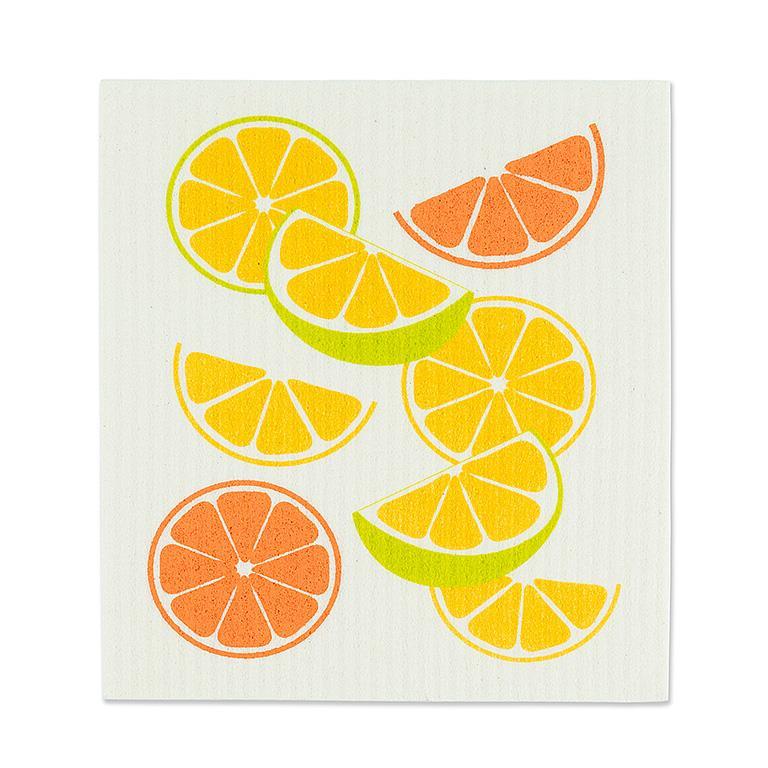 Abbott - Citrus Swedish Dishcloths. Set of 2
