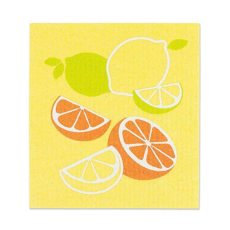 Abbott - Citrus Swedish Dishcloths. Set of 2