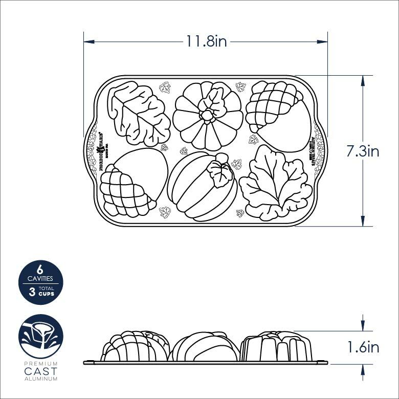 Nordic Ware Autumn Treats Pan