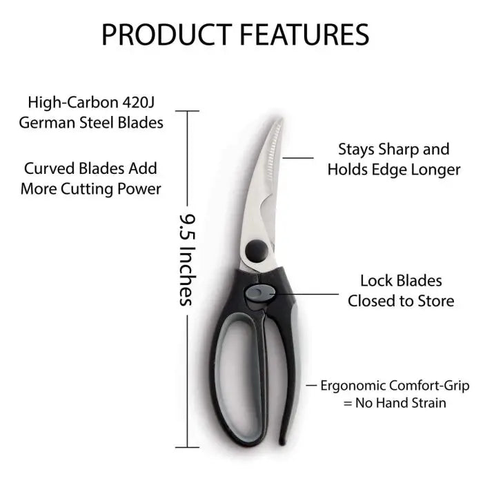 HIC Kitchen Roasting Poultry Shears