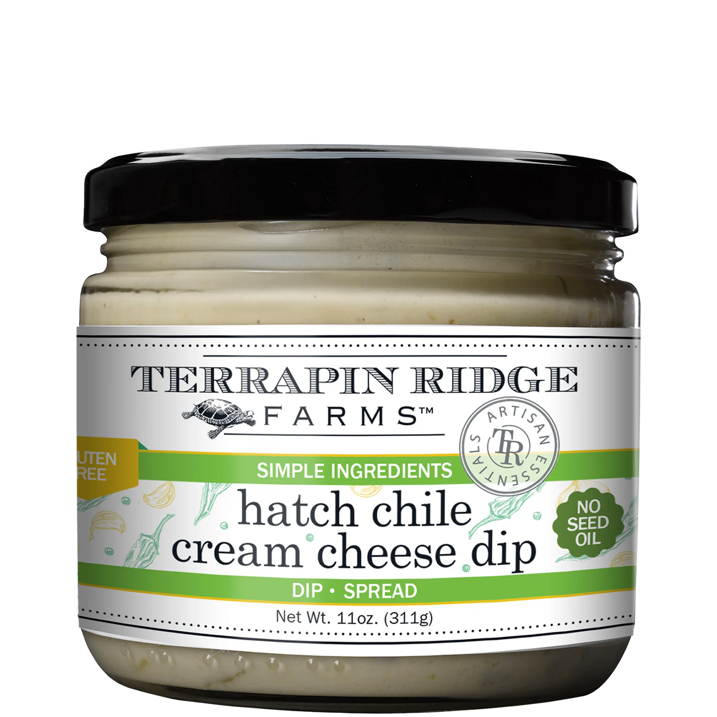 Terrapin Ridge Farms Hatch Chile Cream Cheese Dip