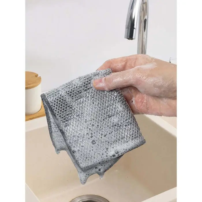 HIC Kitchen Multi-Use Non-Scratch Wire Cleaning Cloths