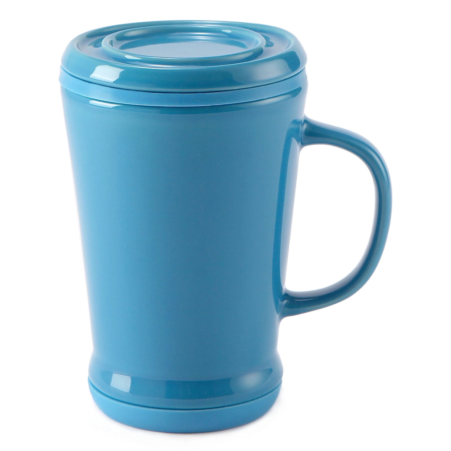 CasaWare 14oz Classic Tea Infuser Mug - Blue