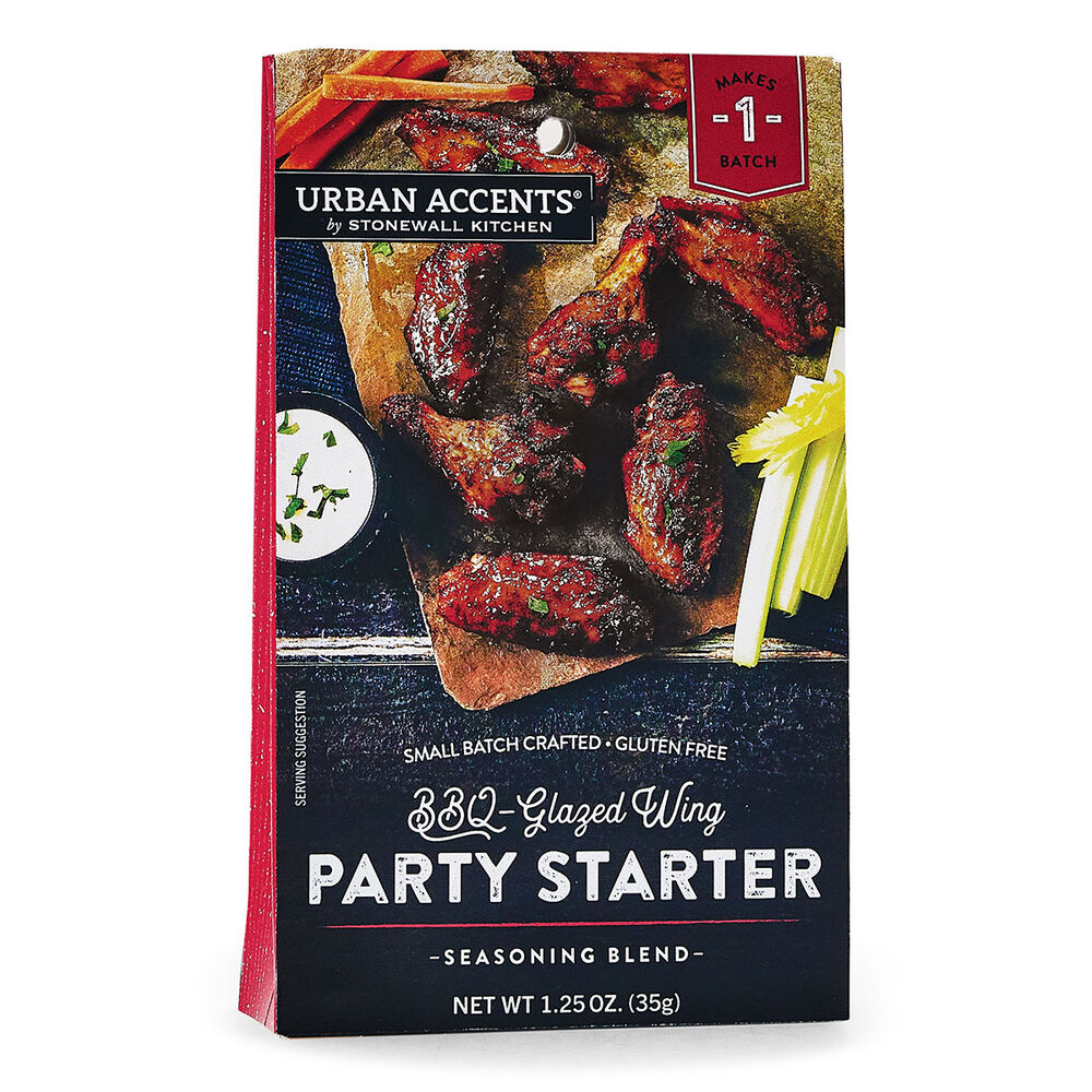 Urban Accents - BBQ-Glazed Wing Party Starter Seasoning Blend