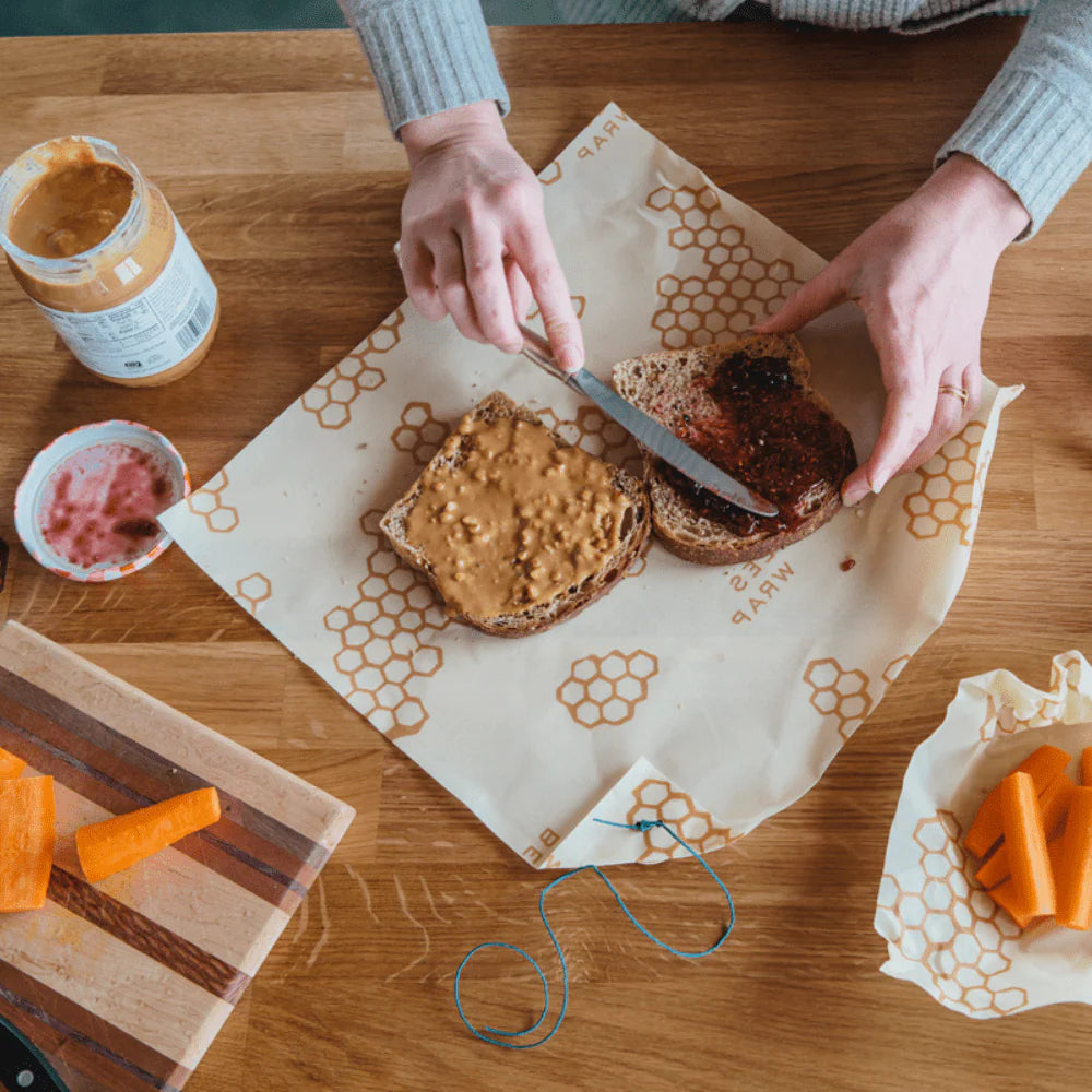 Bee's Wrap Sandwich Wrap - Honeycomb