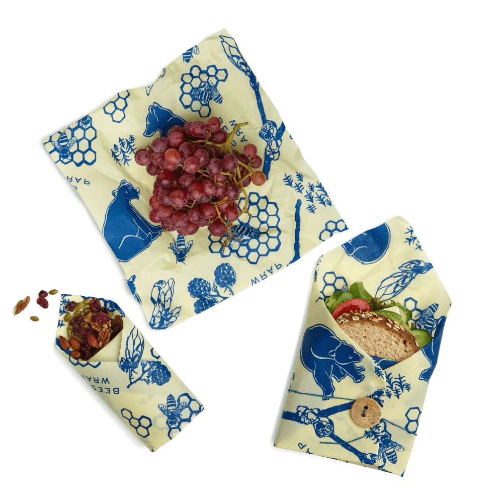 Bee's Wrap Lunch Pack - Bees & Bears