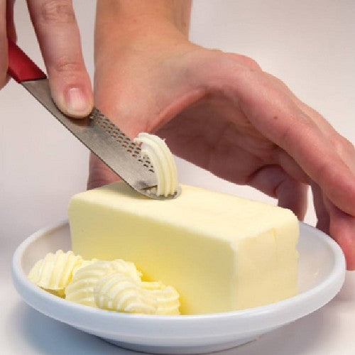 Microplane Butter Blade - Butter Spreader Knife and Curler