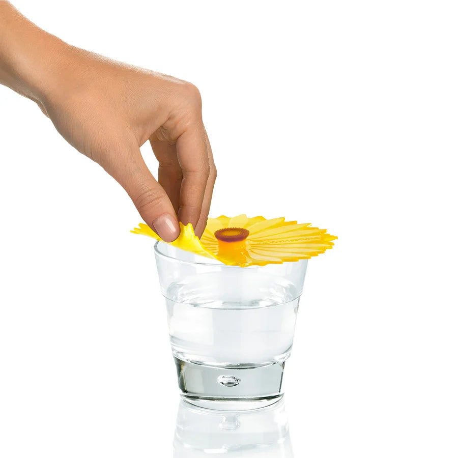 Charles Viancin Drink Covers 2pk - Sunflower