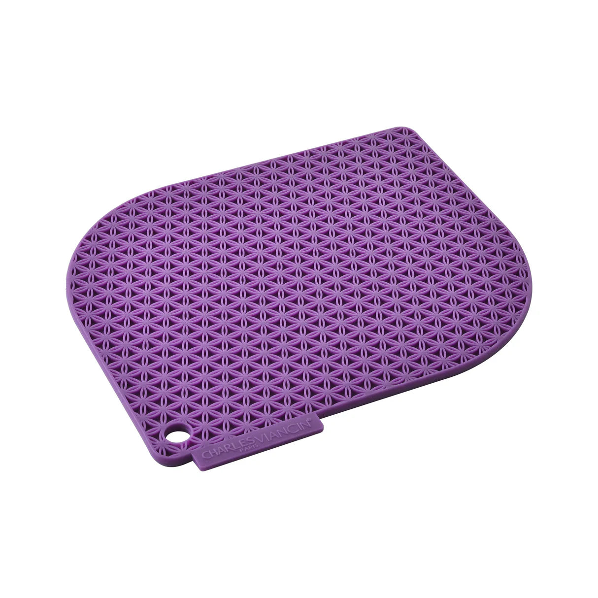 Charles Viancin Honeycomb Pot Holder Purple