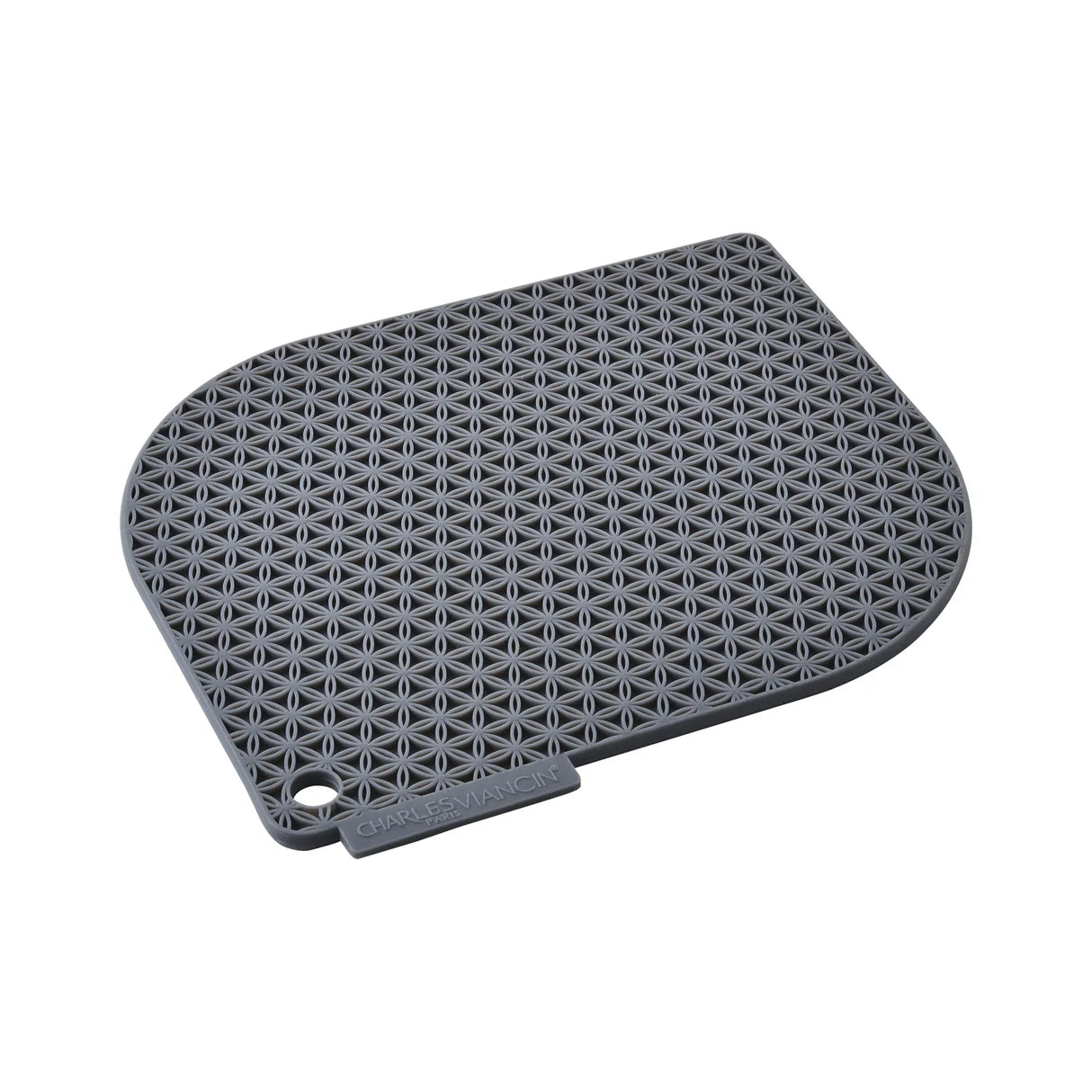 Charles Viancin Honeycomb Pot Holder Grey