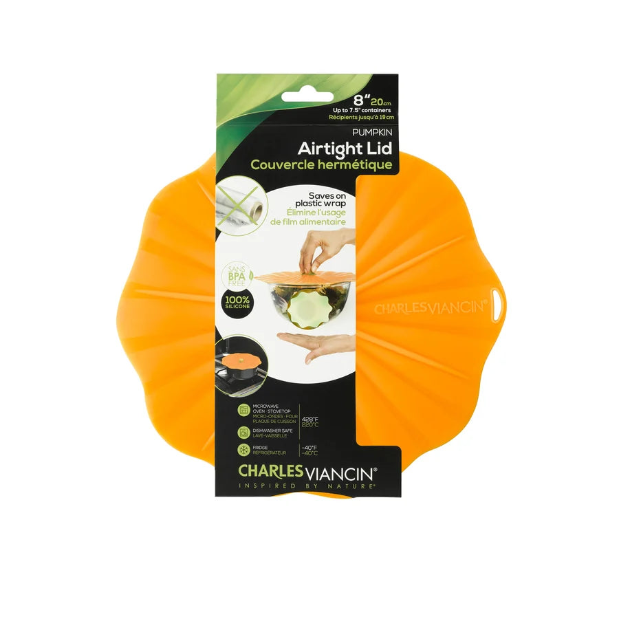 Charles Viancin 8" Lid - Pumpkin