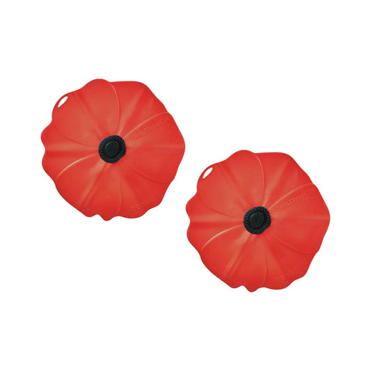 Charles Viancin Drink Covers 2pk - Poppy
