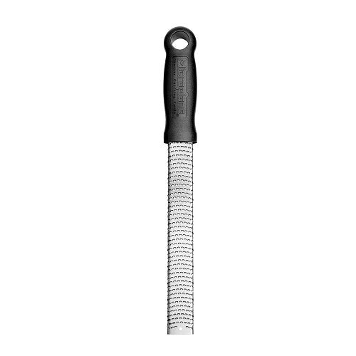 Microplane Black Classic Stainless Steel Zester and Cheese Grater (hard handle)