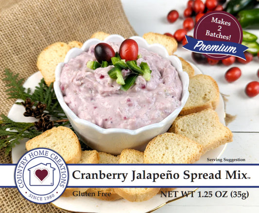 Country Home Creations Cranberry Jalapeno Spread Mix