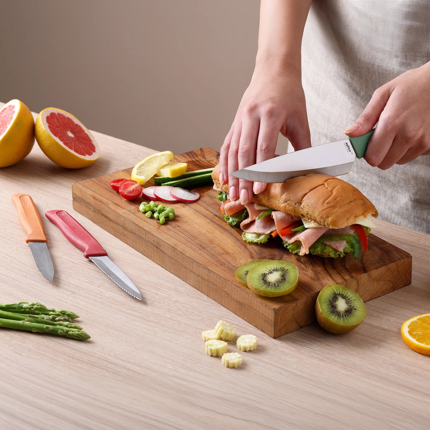 Zyliss Classic 3-Piece Paring & Utility Knife Set
