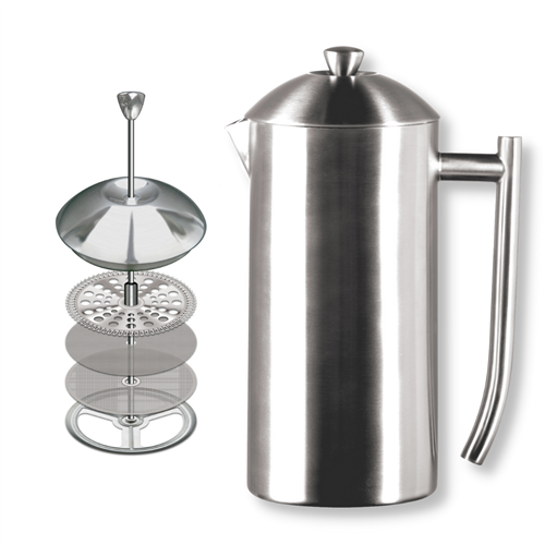 Frieling 36oz French Press - Brushed Stainless Steel