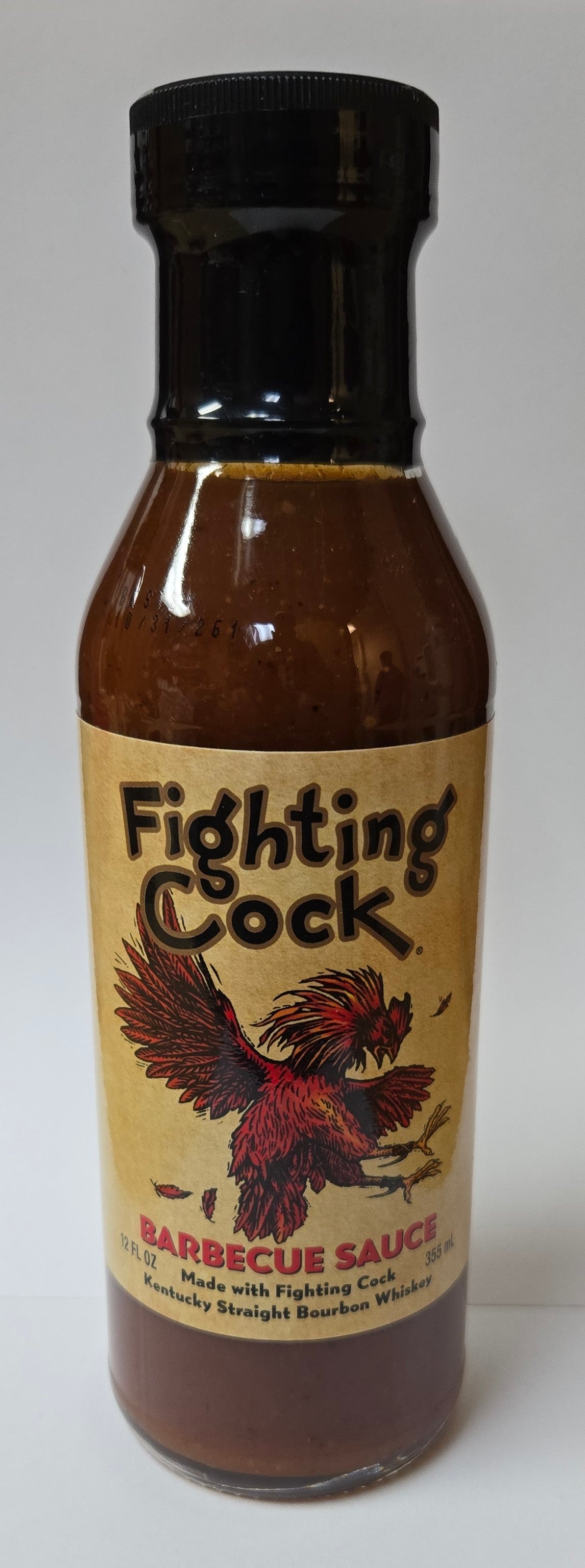 Fighting Cock Bourbon Barbeque Sauce - 12 oz.