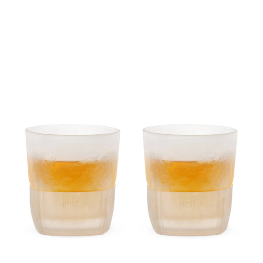 Host Glass FREEZE Whiskey Cooling Cup, Set of 2