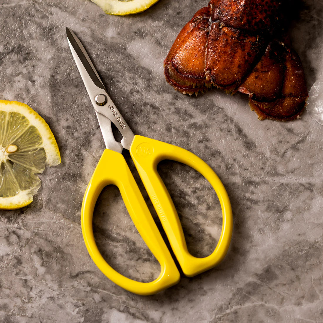 Joyce Chen Original Unlimited Kitchen Scissors w/ Yellow Handles