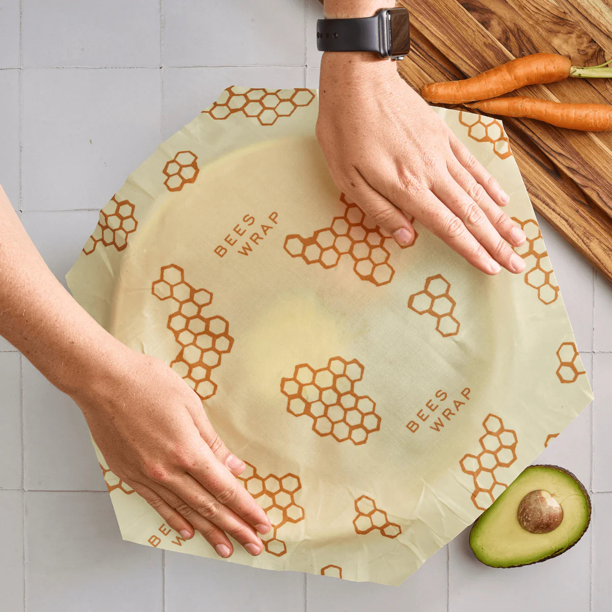 Bee's Wrap HexHugger Bowl Huggers 3 pk - Honeycomb
