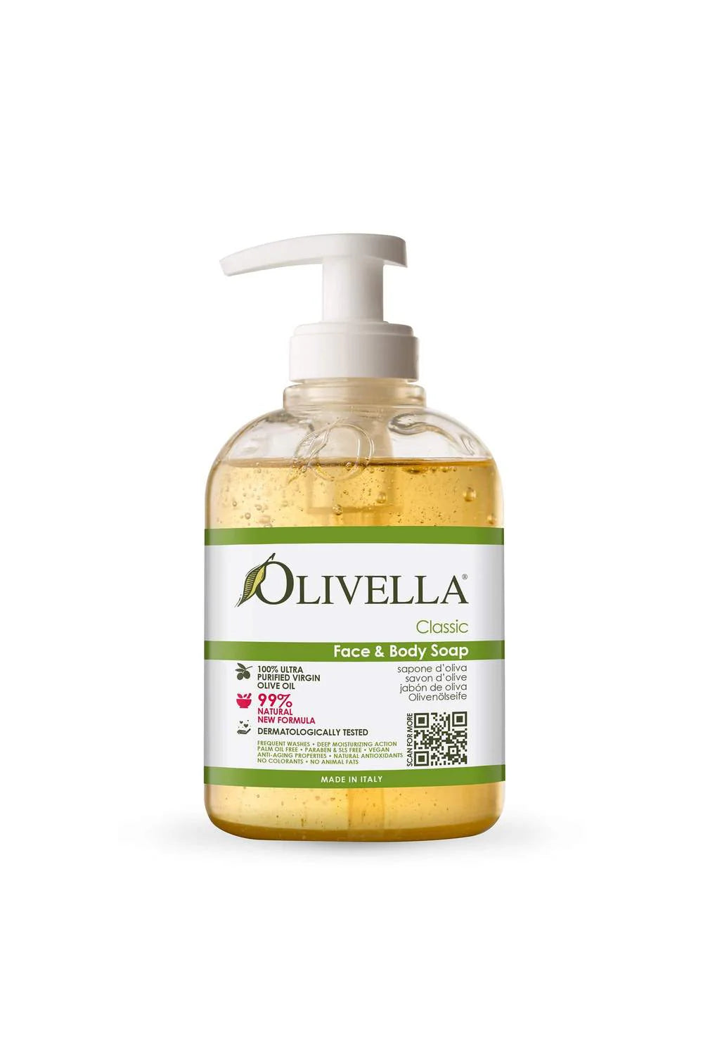 Olivella Classic Liquid Soap - 10.14 fl oz