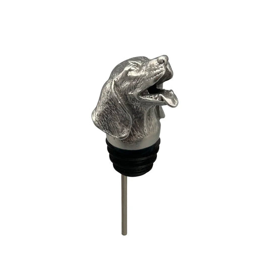 Menagerie Wine Pourer -Beagle