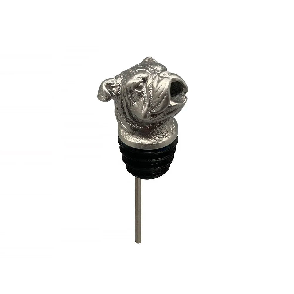 Menagerie Wine Pourer -Bulldog