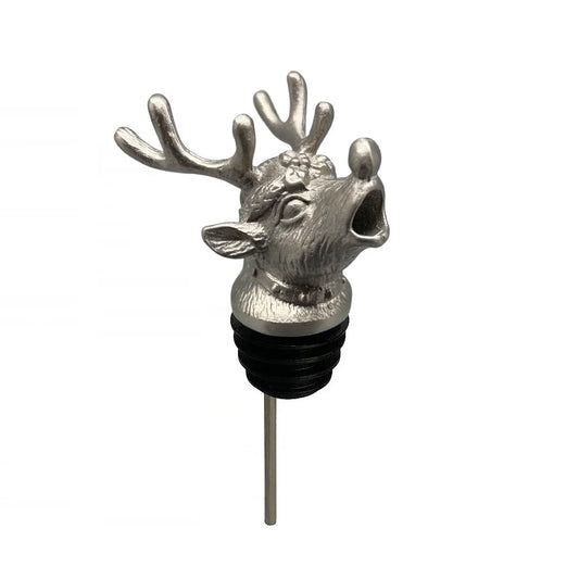 Menagerie Wine Pourer -Reindeer