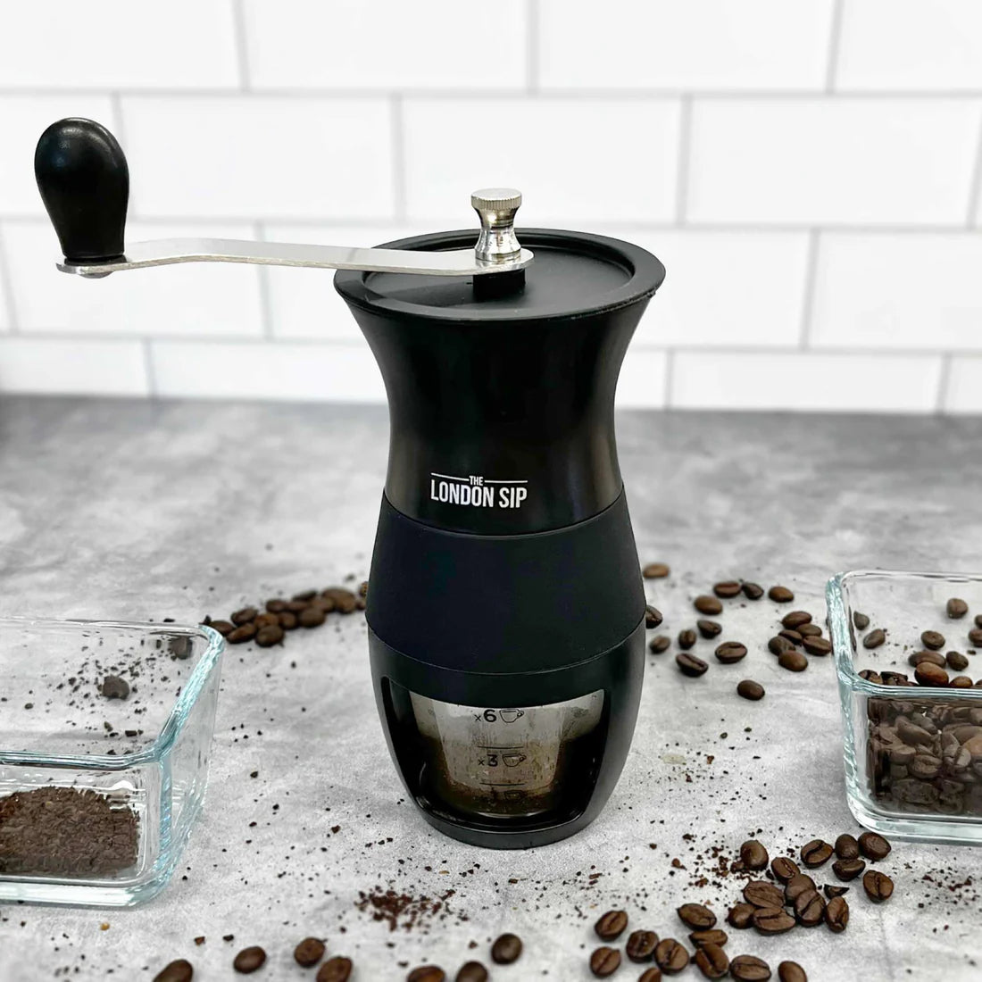 The London Sip Ceramic Burr Coffee Grinder