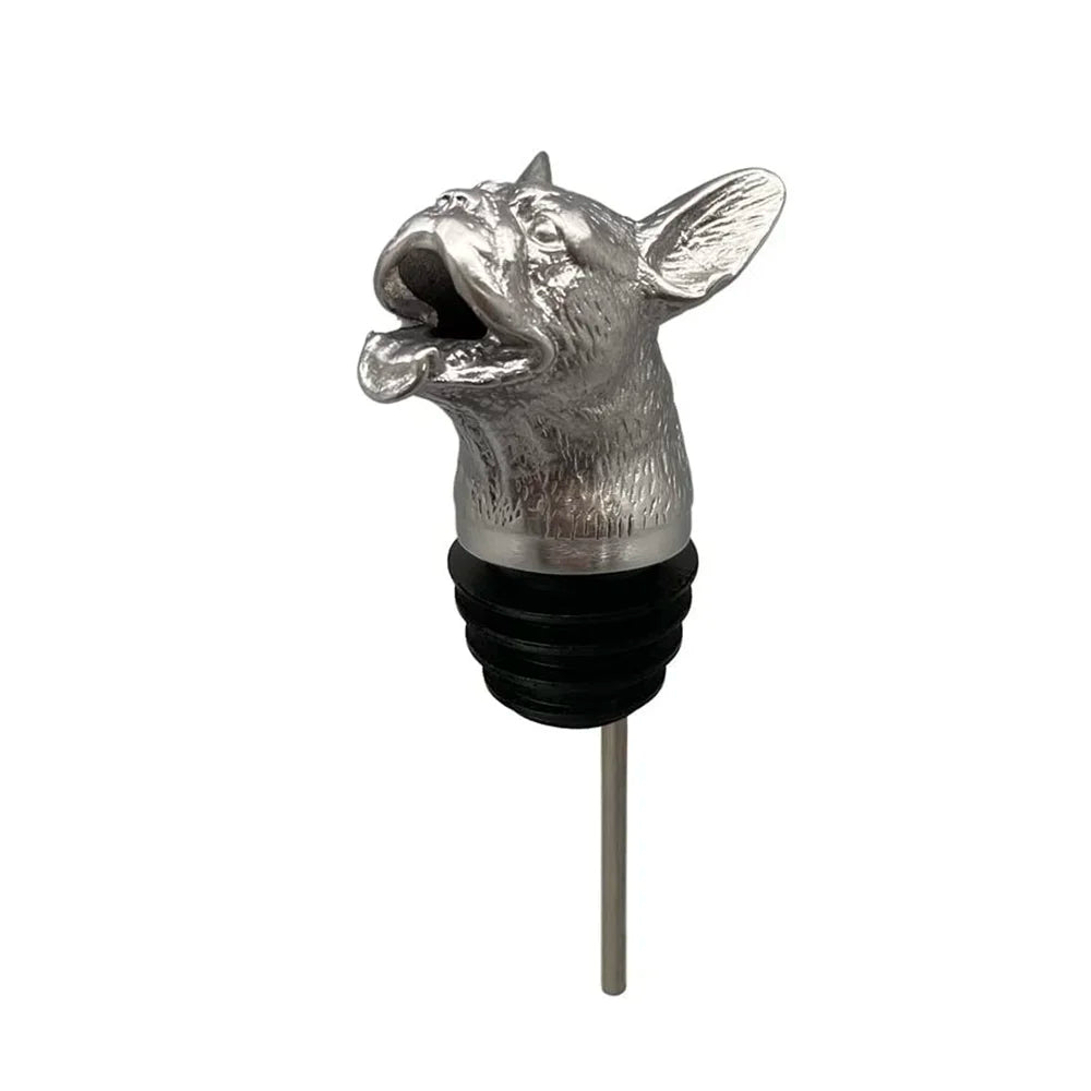 Menagerie Wine Pourer - French Bulldog