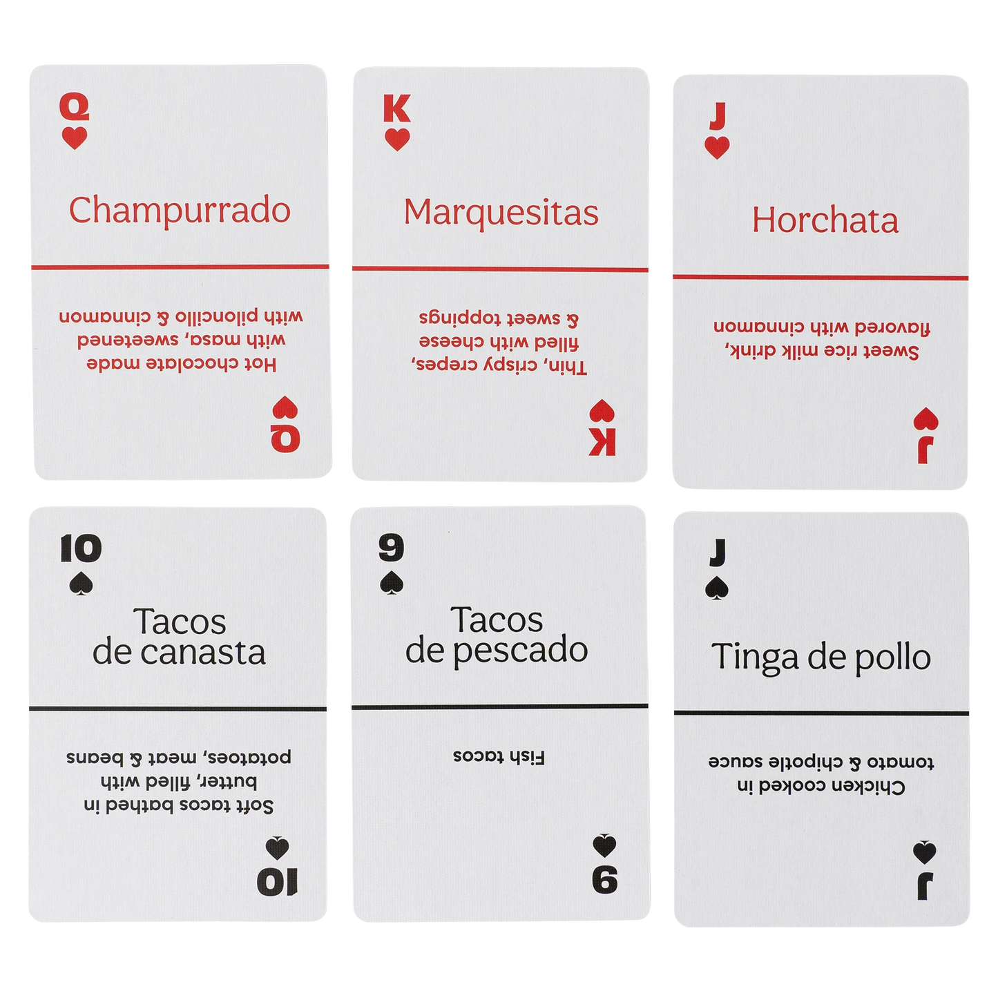 Lingo Mexican Street Food Cards