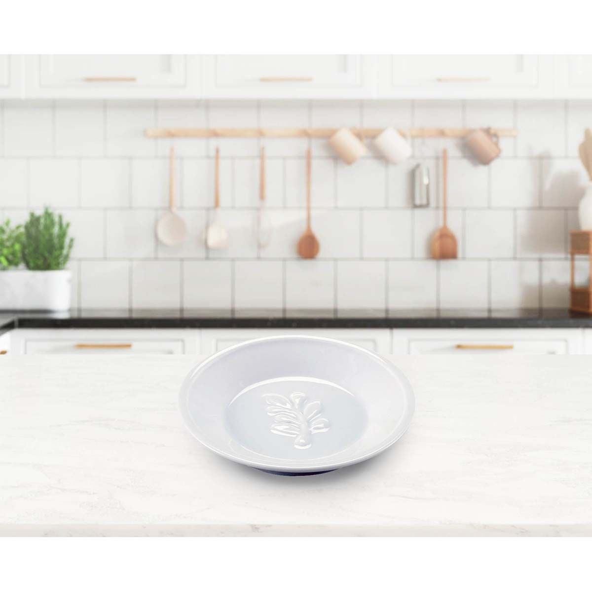 HIC Kitchen Embossed Oil Dipping Dish