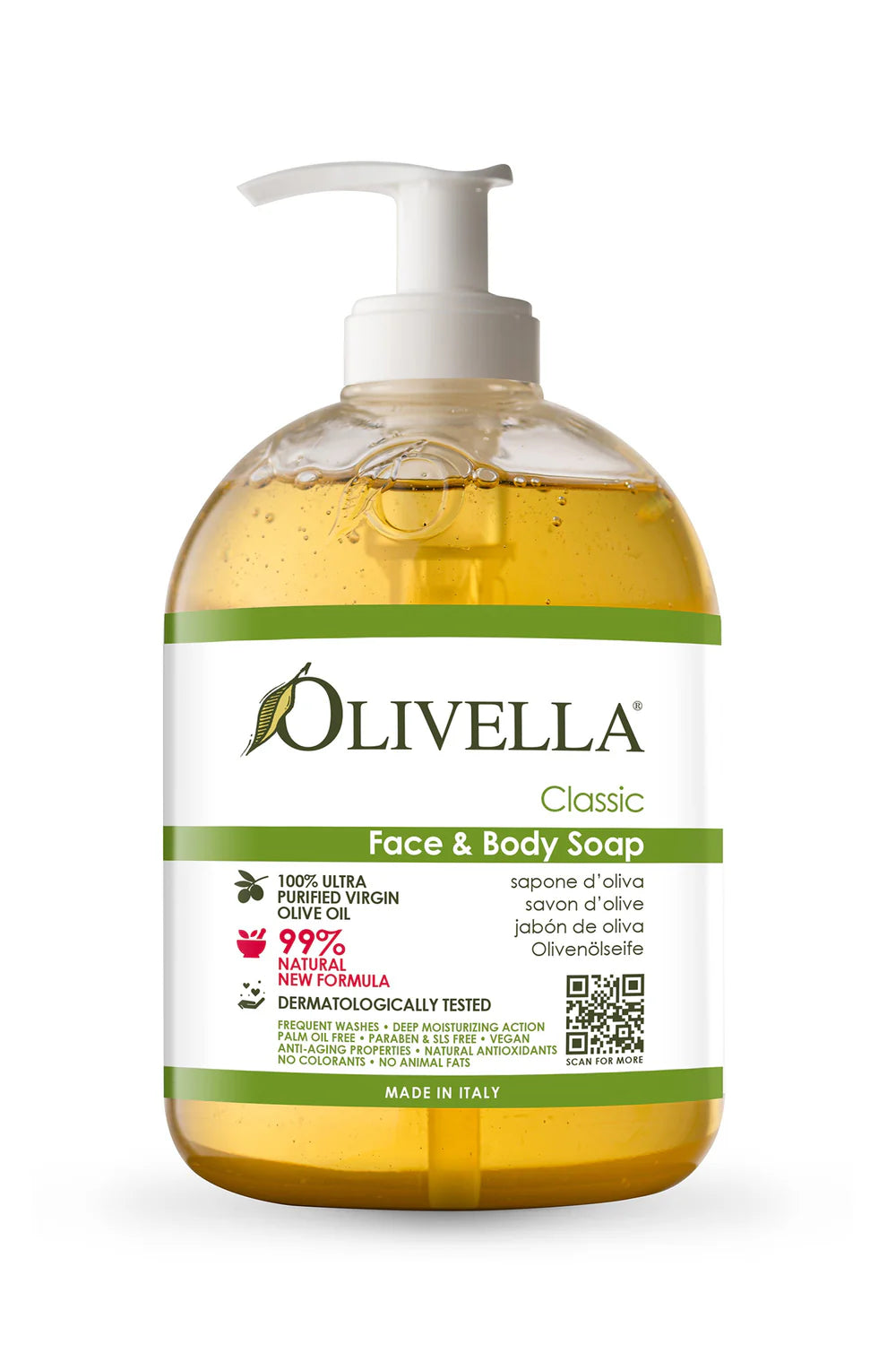 Olivella Classic Liquid Soap - 16.9 fl oz