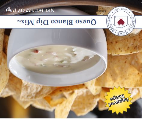 Country Home Creations Queso Blanco Dip Mix
