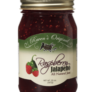 Raven's Original Raspberry Jalapeno Jam, 20 oz