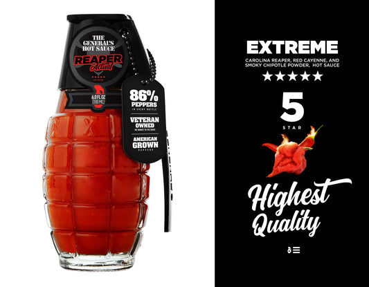 The General's Hot Sauce - Reaper Actual
