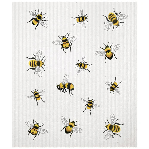 Mary Lake-Thompson  Scattered Bee Sponge Cloth