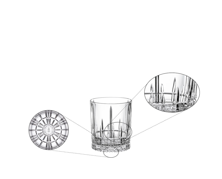 SPIEGELAU Perfect Serve Collection D.O.F. Glass - Set of 4