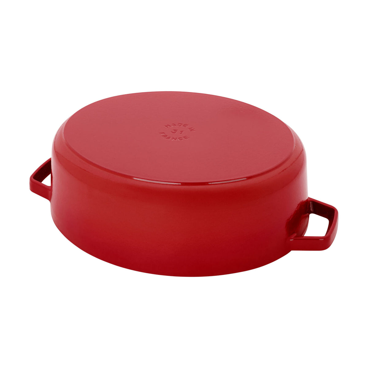 Staub 6 qt, Wide Oval French Oven, Cherry