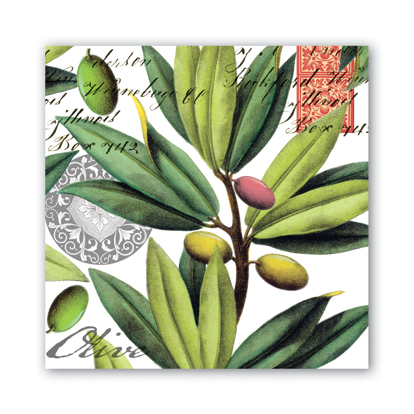 Michael Design Works - Olive Grove Luncheon Napkins