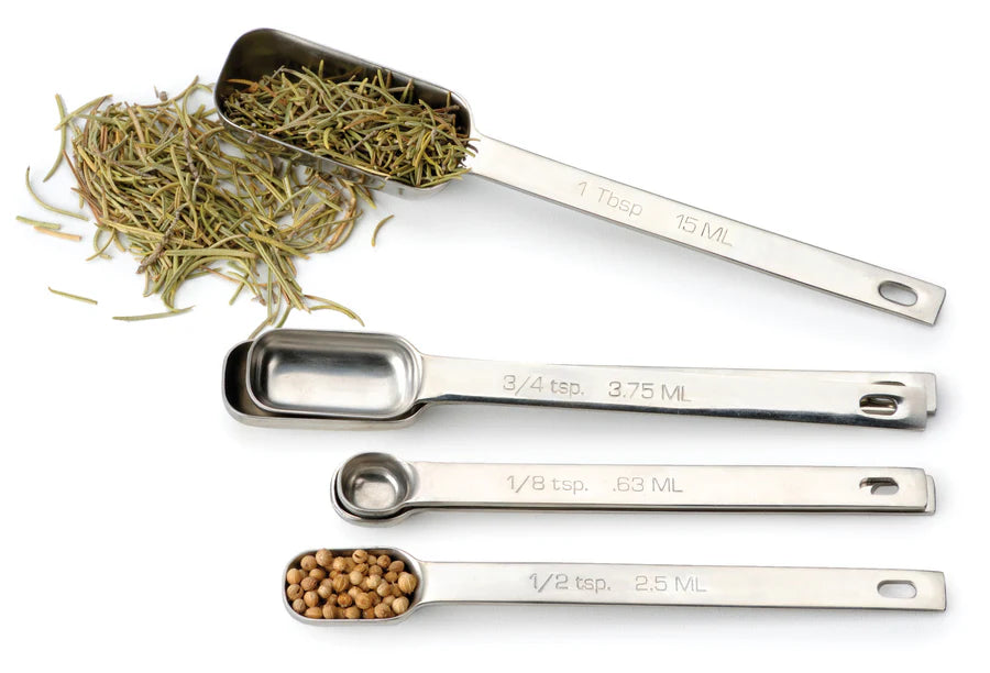 RSVP Int'l Endurance Spice Measuring Spoons - Set of 6