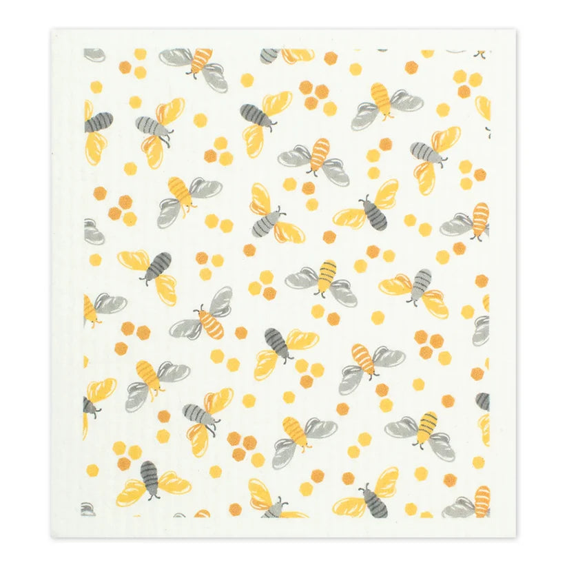 Mu Kitchen Bees Swedish Dishcloth