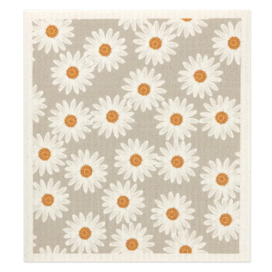 Mu Kitchen Daisies Swedish Dishcloth