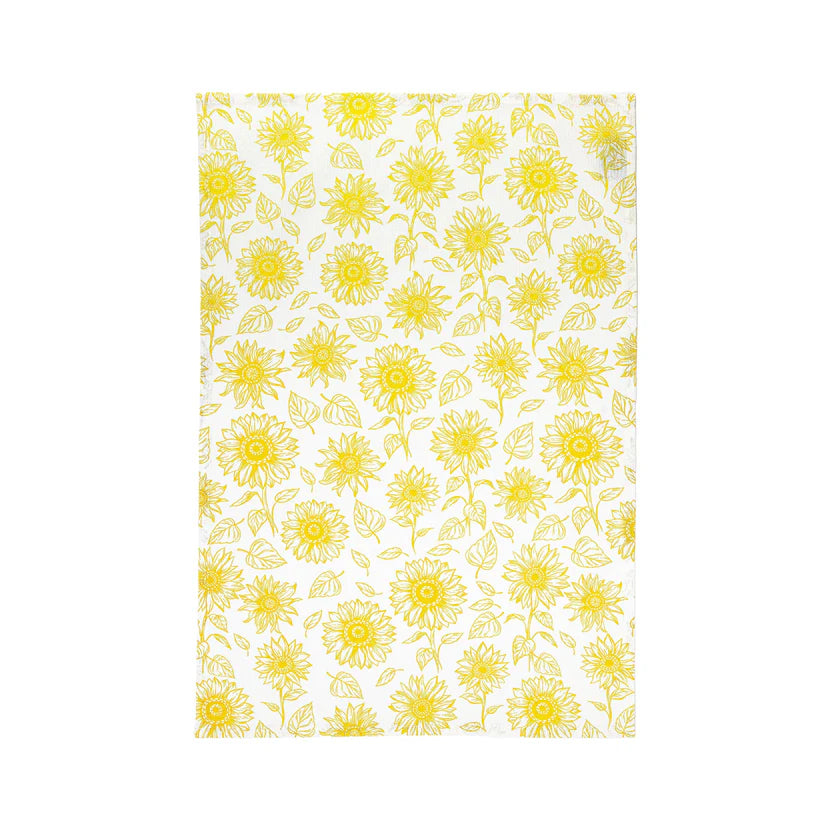 Mu Kitchen Sunflowers Designer Towel