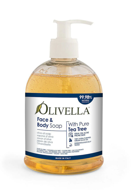 Olivella Tea Tree Liquid Soap - 16.9 fl oz