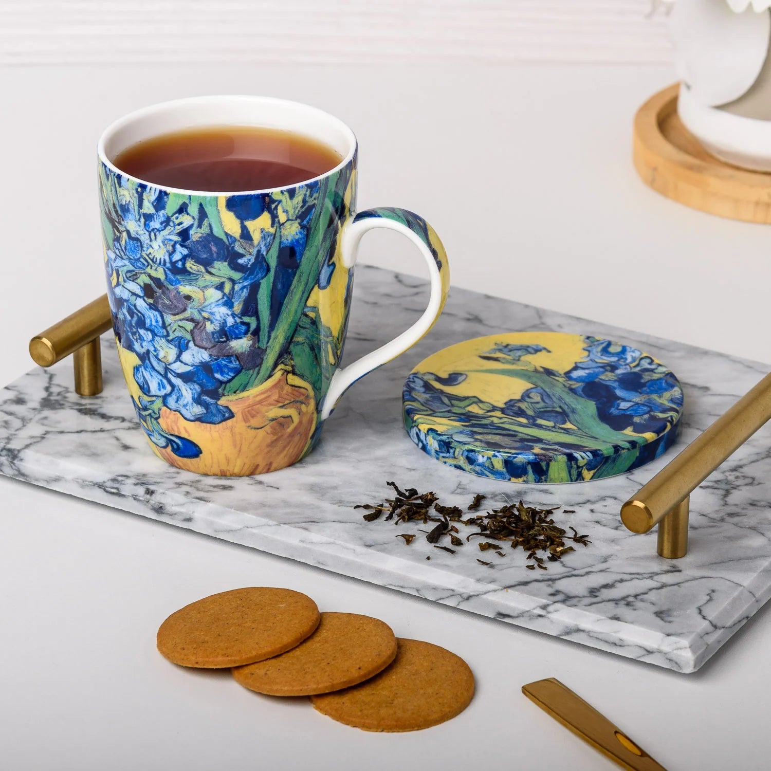 McIntosh Van Gogh Irises Tea Mug